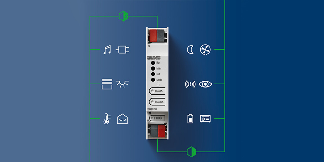 KNX Bereichs- und Linienkoppler bei Reinwald Elektrotechnik in Treuchtlingen